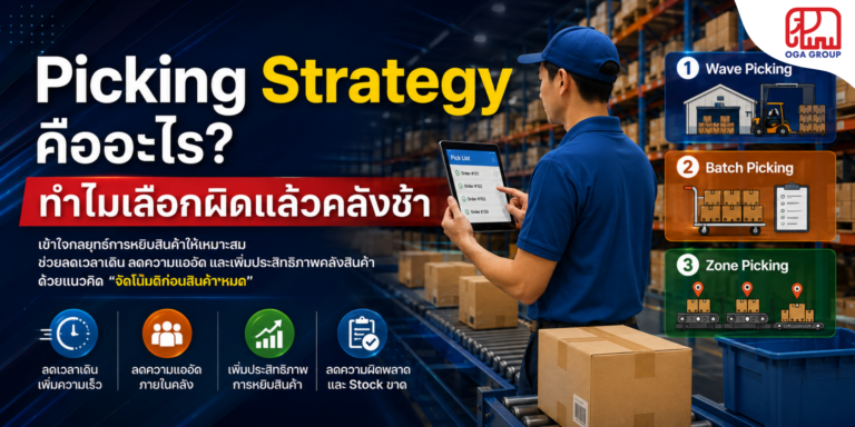 Picking Strategy กลยุทธ์การหยิบสินค้าในคลัง Wave Picking Batch Picking และ Zone Picking